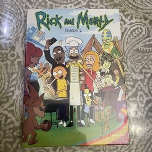Rick and Morty Season 2 DVD Adult Swim 10 Episodes Animated Series New Sealed
